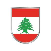 libanon vlag vector