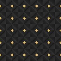 minimaal donker geometrisch naadloos patroonontwerp vector