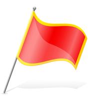vlag van Montenegro vectorillustratie vector