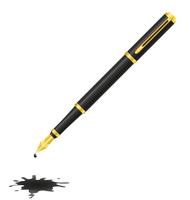 inkt pen en vlek vectorillustratie vector