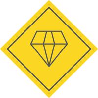 diamant pictogram ontwerp vector