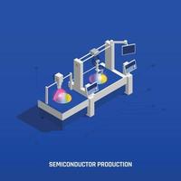 samenstelling van de productie-eenheid van halfgeleiders: vector