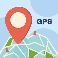 geweldig gps-ontwerp vector