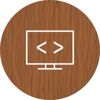 Code optimalisatie Icon Design vector