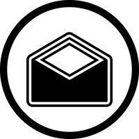 Envelop pictogram ontwerp vector