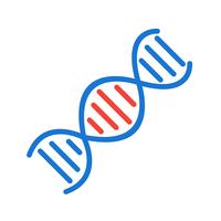 DNA-pictogram ontwerp vector