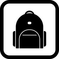 bagpack pictogram ontwerp vector