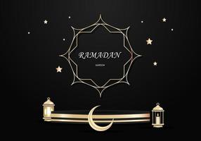 decoratieve objecten in de islam. vector ornamenten voor de maand ramadan of eid al-fitr. vectorillustratie.