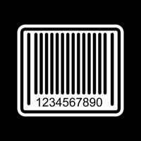 Barcode pictogram ontwerp vector