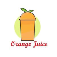 illustratie vector ontwerp van oranje logo voor bedrijf of bedrijf