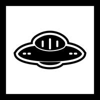 UFO pictogram ontwerp vector