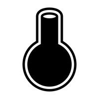 Flask pictogram ontwerp vector