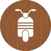 scooter pictogram ontwerp vector