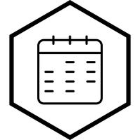 Kalender pictogram ontwerp vector