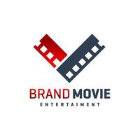 film logo film brief v vector