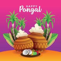 pongal festivalconcept vector
