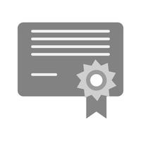 Diploma Icon Design vector