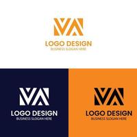 va logo, letter va logo, pofessional va logo, va logo design, abstract, teken, pictogram, symbool, bedrijf, illustratie, woord, tekst, internet, knop, banier, ontwerp, web, waarschuwing, vector, concept, dag vector