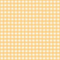 pastel patroon naadloze plaid herhaal vector in oranje en wit. ontwerp om af te drukken, tartan, cadeaupapier, textiel