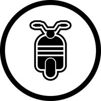 scooter pictogram ontwerp vector