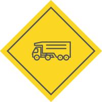 Kipper Truck pictogram ontwerp vector