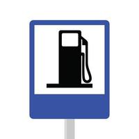 tankstation symbool vector