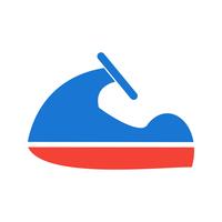 Jet Ski pictogram ontwerp vector