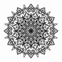 textuur papier gesneden Indiase mandala vector