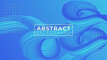 vloeiende 3d golvende kleurrijke moderne gradiënt abstracte achtergrond vectorillustratie. vector