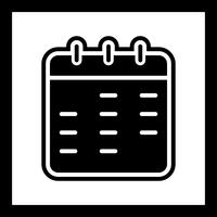 Kalender pictogram ontwerp vector