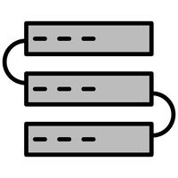 Servers pictogram ontwerp vector