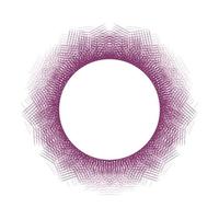 cirkelframe abstracte burst vector