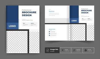 zakelijke abstracte brochure voorblad jaarverslag boekomslag zakelijke profiel ontwerpsjabloon elegante moderne lay-out voor multifunctioneel gebruik vector