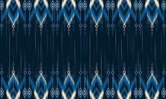 geometrische etnische oosterse ikat patroon traditioneel ontwerp voor achtergrond,tapijt,behang,kleding,inwikkeling,batik,stof,vector illustration.embroidery stijl. vector