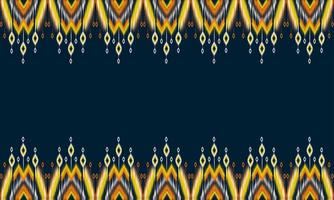 geometrische etnische oosterse ikat patroon traditioneel ontwerp voor achtergrond,tapijt,behang,kleding,inwikkeling,batik,stof,vector illustration.embroidery stijl. vector