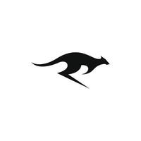 kangoeroe logo vector ontwerp