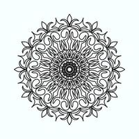 handgetekende mandala. decoratie in etnisch oosters doodle ornament vector