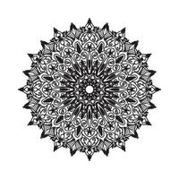 handgetekende mandala. decoratie in etnisch oosters doodle ornament vector