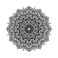 handgetekende mandala. decoratie in etnisch oosters doodle ornament vector