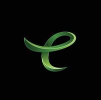 alfabet 3d letter e logo vectorillustratie vector