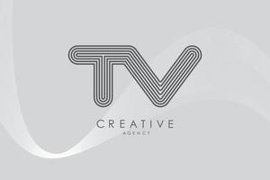 abstract geometrisch tv-logo geometrische vormen teamwork team gevouwen vector