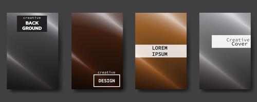 Moderne abstracte covers instellen. Kleurrijke afficheachtergrond, vectorontwerp. vector