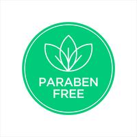 Paraben gratis pictogram. vector