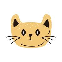 kleine kat doodle vector