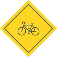 Fiets pictogram ontwerp vector