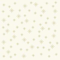 een patroon van gouden sterren. achtergrond van hemelse glinsters voor ambachtelijk papier. mooie textuur geschilderde sterren op beige achtergrond. vector illustratie
