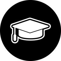 Graduation Cap pictogram ontwerp vector