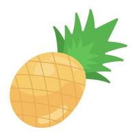 ananas vector stijl