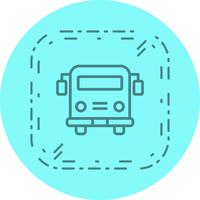 School bus pictogram ontwerp vector