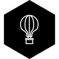 Luchtballon pictogram ontwerp vector